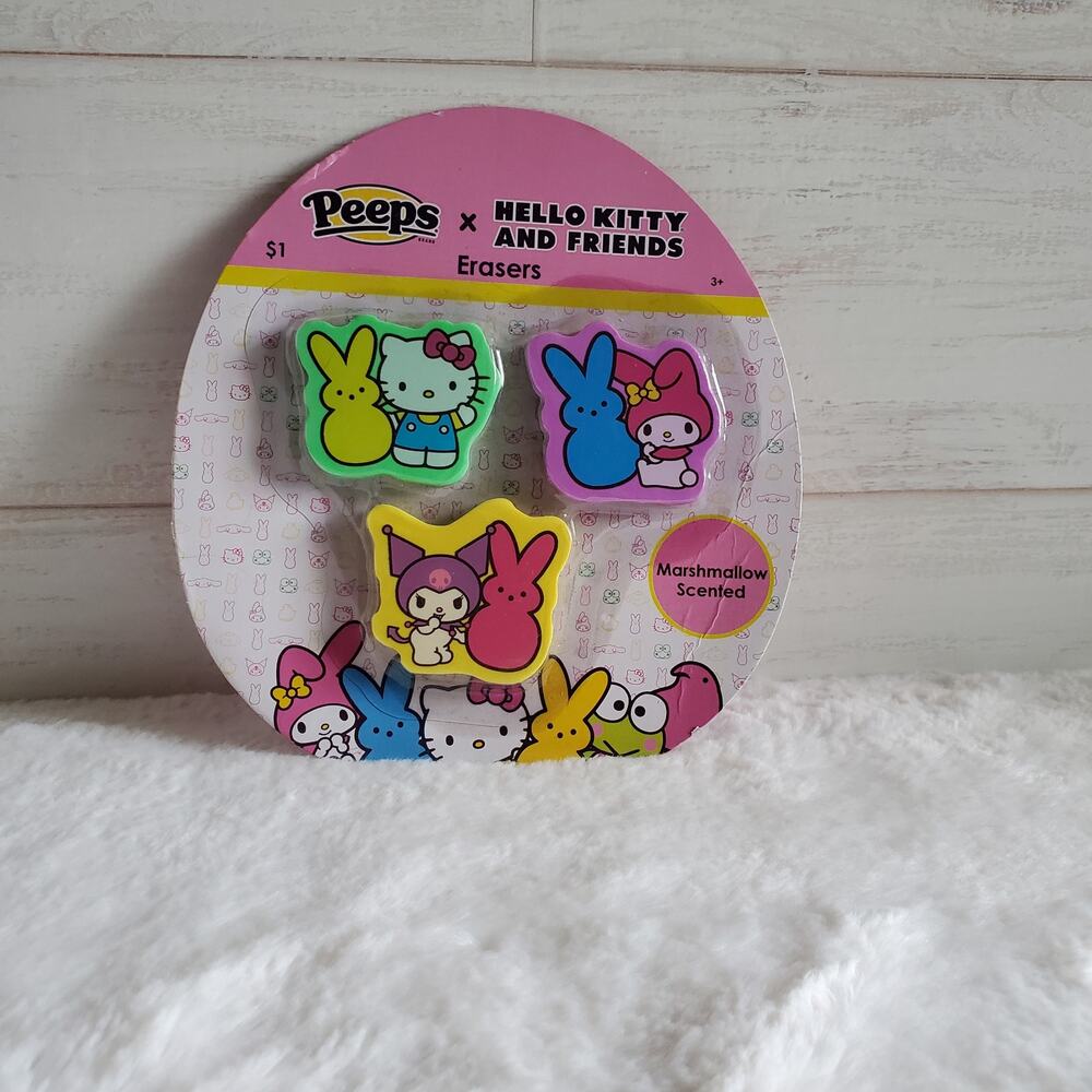 Hello Kitty and Friends Erasers by Peeps Sanrio